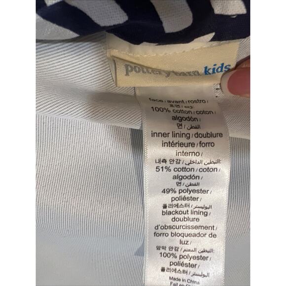 Pottery Barn Kids Set Of 2 XL 100% Cotton Broken Arrows Blackout Curtains 44x84 - Picture 7 of 11